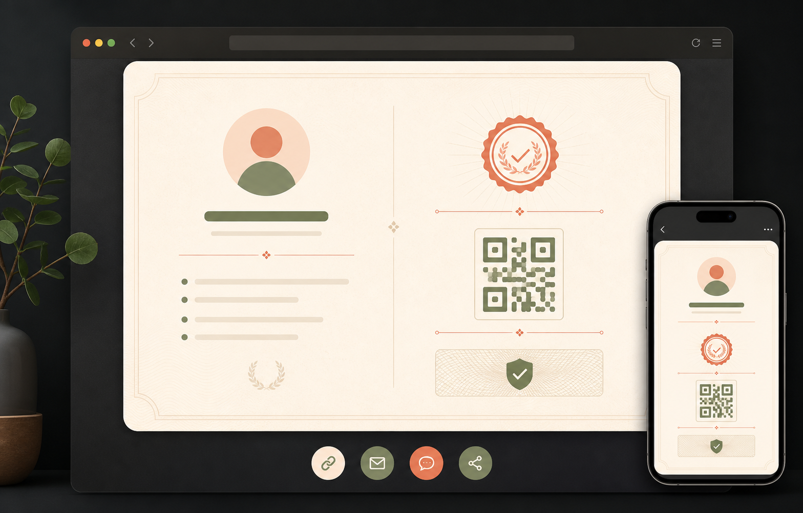 CertificateJoy credential verification page demonstration